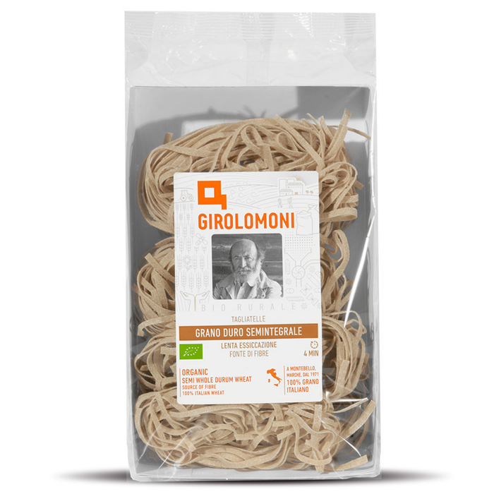 TAGLIATELLE GRANO DURO SEMINTEGRALE Trafilatura Ruvida