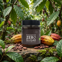 LINEA TERE  - CREMA di CIOCCOLATO SPALMABILE FONDENTE ZERO SUGAR BIO e VEGAN