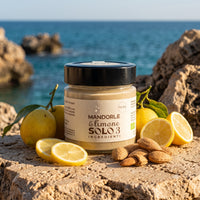 LINEA TERE "SOLO 3" - CREMA SPALMABILE MANDORLE & LIMONE BIO e VEGAN